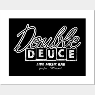 Double Deuce Vintage Worn Style Posters and Art